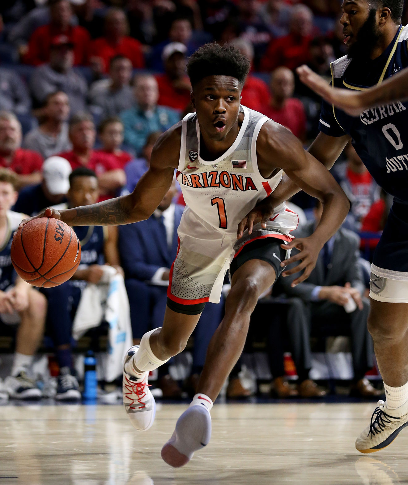 Arizona Wildcats 100, Georgia Southern Eagles 70